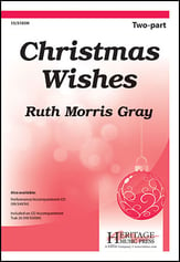 Christmas Wishes Two-Part choral sheet music cover